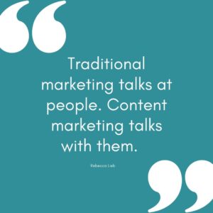 Content marketing - blog post topics. 